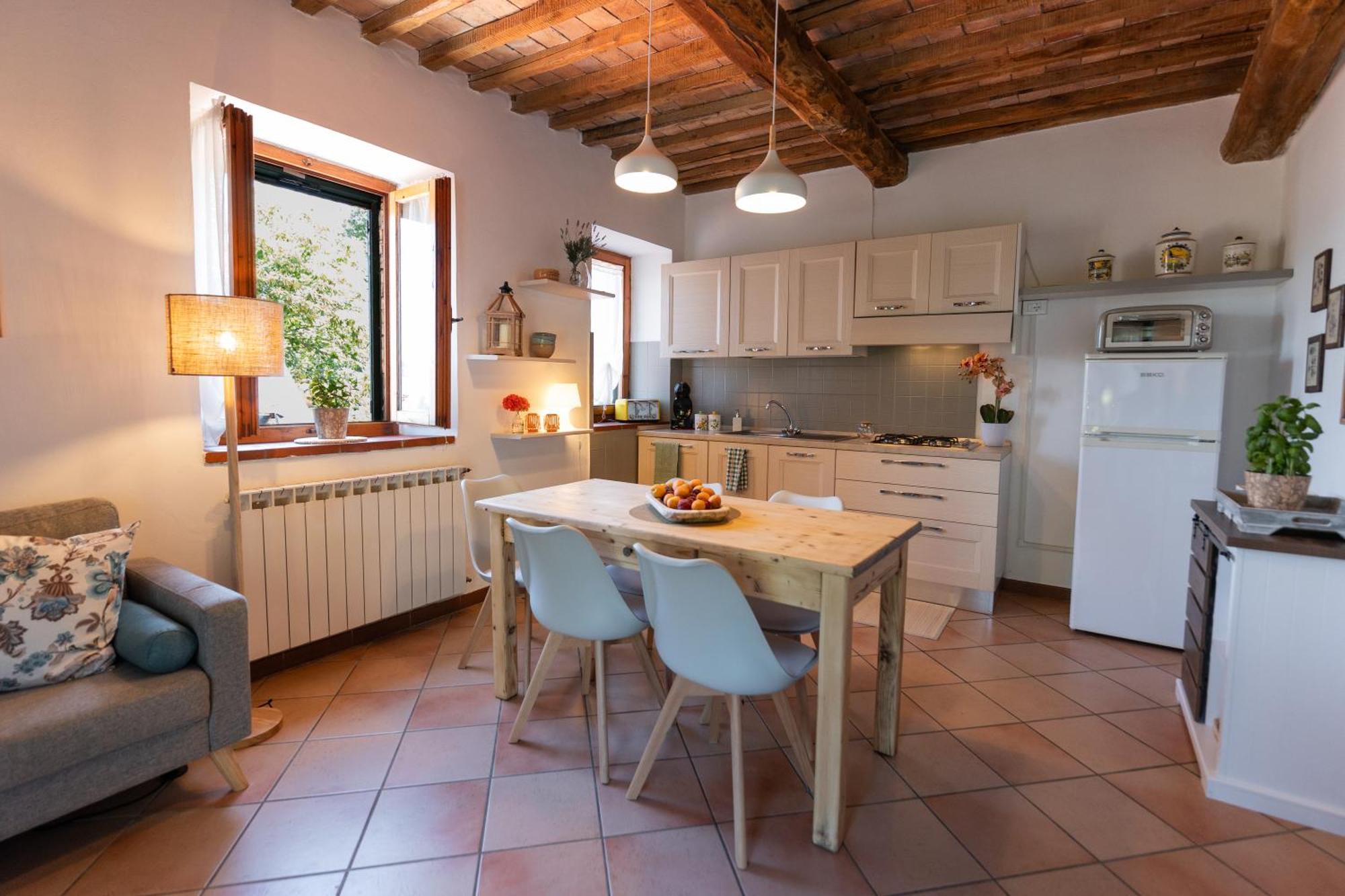 אקואפנדנטה Agriturismo Casale Le Crete מראה חיצוני תמונה
