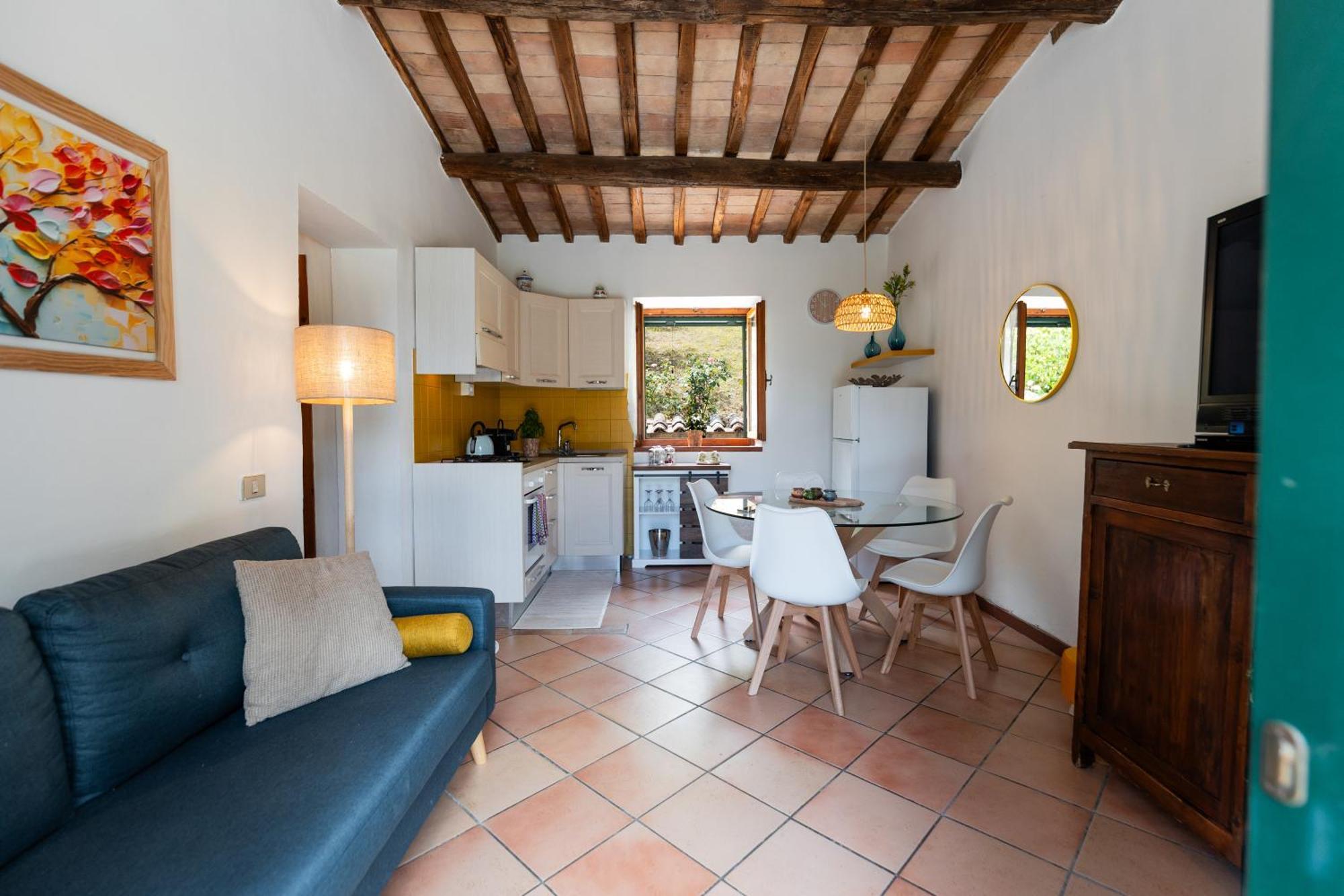אקואפנדנטה Agriturismo Casale Le Crete מראה חיצוני תמונה